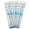 Flowery Nail White Pencil with Cuticle Pusher Cap - Set