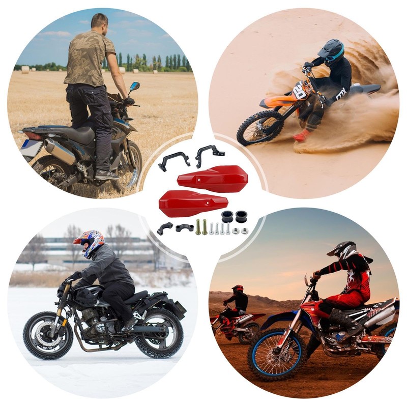Dirt Handguards - Motorcycle Windshield Horn Hand Guard | Protection