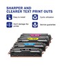 T2TONER 206X High Yield Toner Cartridges 4 Pack (with Chip)