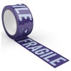 Fragile Packing Tape, Please Be Gentle, Purple Violet Blue Cute