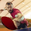 Senston Professional Table Tennis Paddle with Carbon Technology, Ping Pong