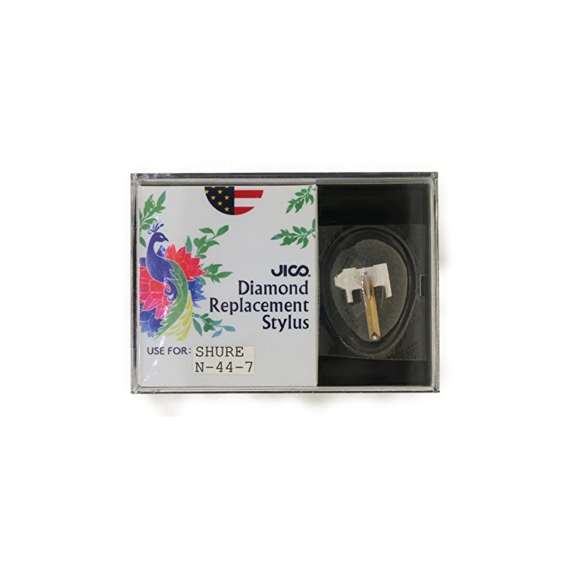 JICO Record Needle SHURE N-44-7 for The Exchange Needle Round