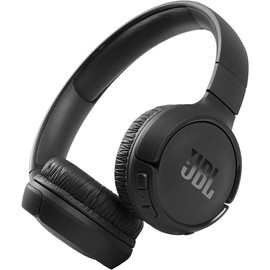 JBL Tune 510BT Wireless Bluetooth On-Ear Headphones with Pure bass Sound - Black (Renewed)