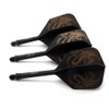 CUESOUL 3 Sets Integrated Dart Shaft and Flights,Dart Shaft Length