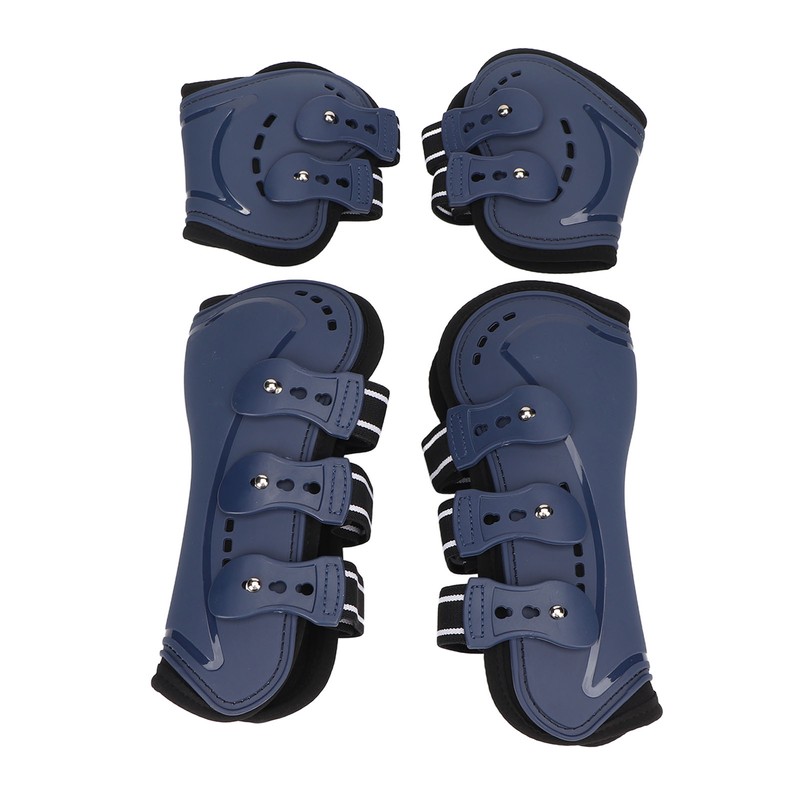 Horse Tendon Boots Adjustable Open Front Fetlock Boot Breathable Protective