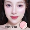 MAKEHEAL GLOW-C VOLUME CONTOUR Blendable blush palette, shimmering powder, built-in