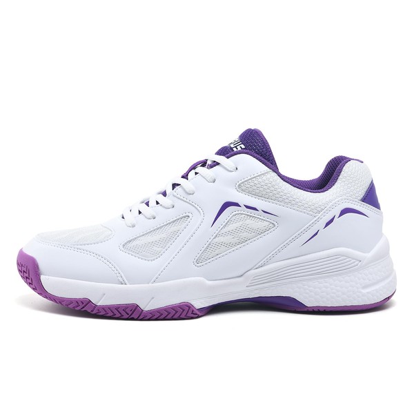 LEFUS Women's Pickleball Shoes - AMZ-P601, Non-Slip, Cushioning, Anti-Torque, Breathable