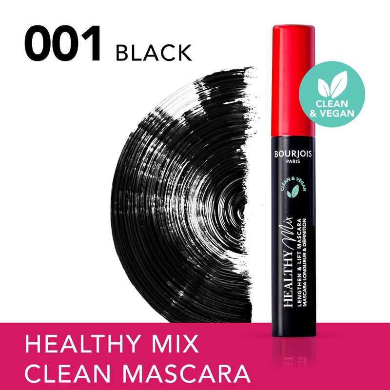 BOURJOIS Paris Healthy Mix Lengthen & Lift Mascara, Glass