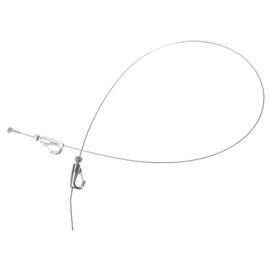 Tofficu Adjustable Aluminium Alloy Picture Hanging Kit Wire Rope Hooks for Art Display Durable Easy to Install for Frames and Mirrors Home Gallery