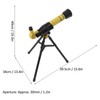 Children Astronomy Telescope with Adjustable Tripod Lightweight Portable Telescope for