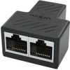 BUBUCAM 2 Pack RJ45 Splitter Coupler Adapter Network LAN ETHERNET