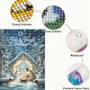 Holy Night 5D Diamond Painting Kits for Adults,Christma Winter Birth
