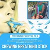 4Pcs Chewable Essential Oil Breather Sticks, Portable Chewable Breather Sticks