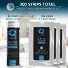 WeAQUA DoubleCheck Water Hardness Test Kit 200 Strips with Sample