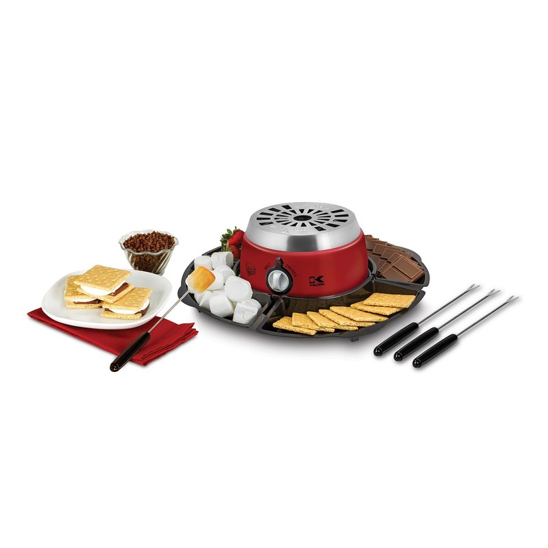 Kalorik 2-in-1 Smores Maker, with Chocolate Treat Fondue Melt Feature,