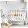 KONTONTY Infant Bed Rings Crib Sling Mobile Arm Pull up