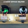 TSJ OFFICE Small Desktop Whiteboard -Glass Dry Erase Board Computer