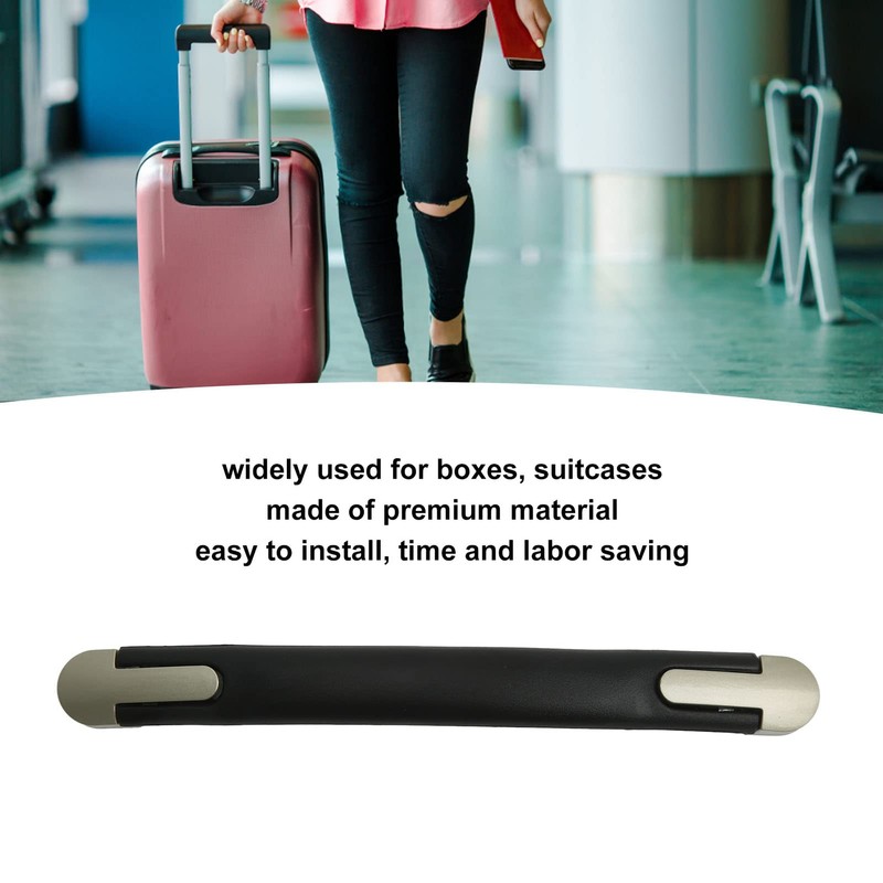 Agatige Luggage Handle, Plastic Suitcase Handle, Flexible Replacement Strap, Handle,