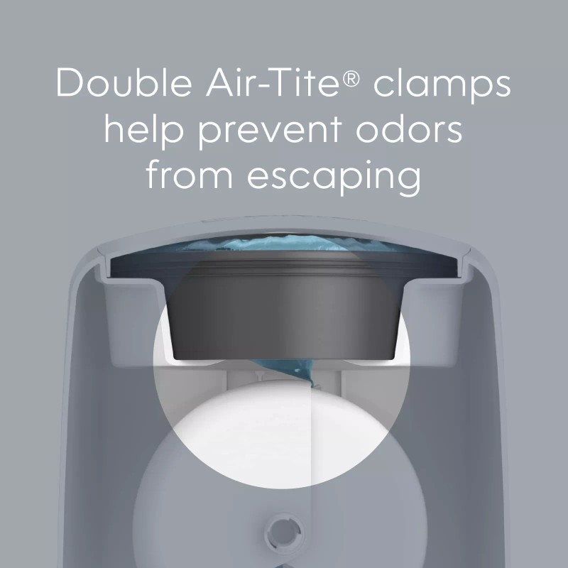 Playtex Diaper Genie Complete Diaper Pail (White) with Antimicrobial Odor