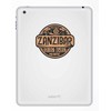 2 x 10cm Zanzibar Vinyl Sticker Decal Laptop Luggage Travel