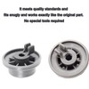 WEZCHUGHAOL 8Pcs Dishwasher Lower Rack Wheel Replacement, Compatible with Brands
