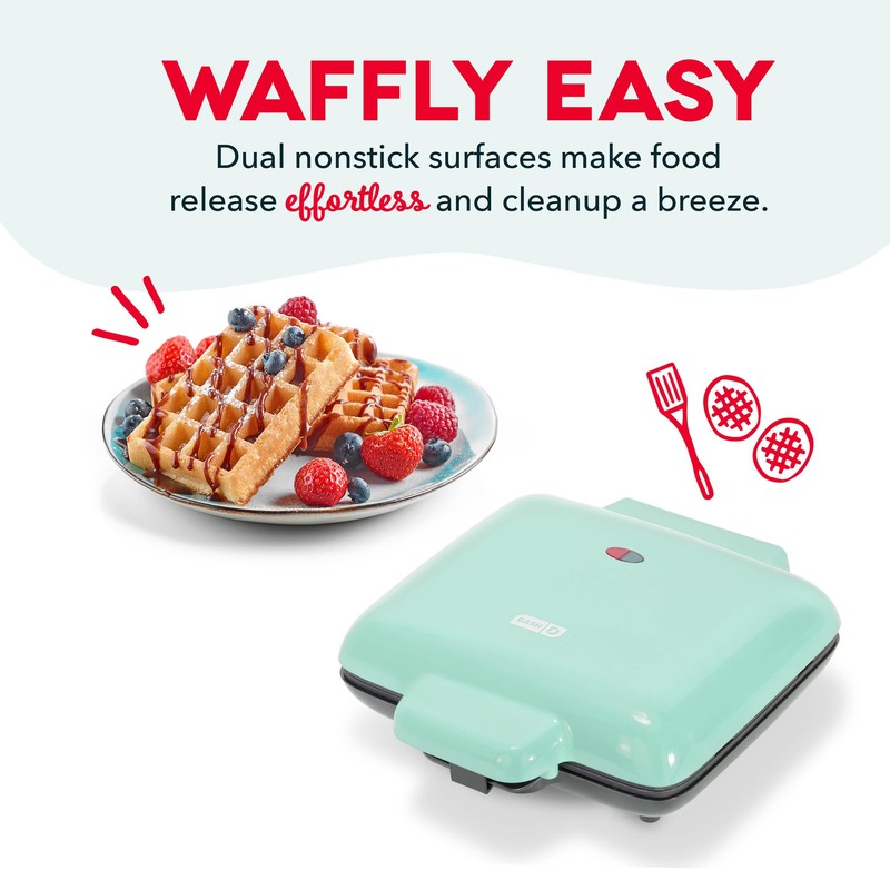 DASH Multi Mini Waffle Maker: Four Mini Waffles, Perfect for