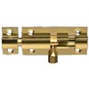 Dzina 50mm (2 Inch) Brass Door Bolt Barrel Slide Lock