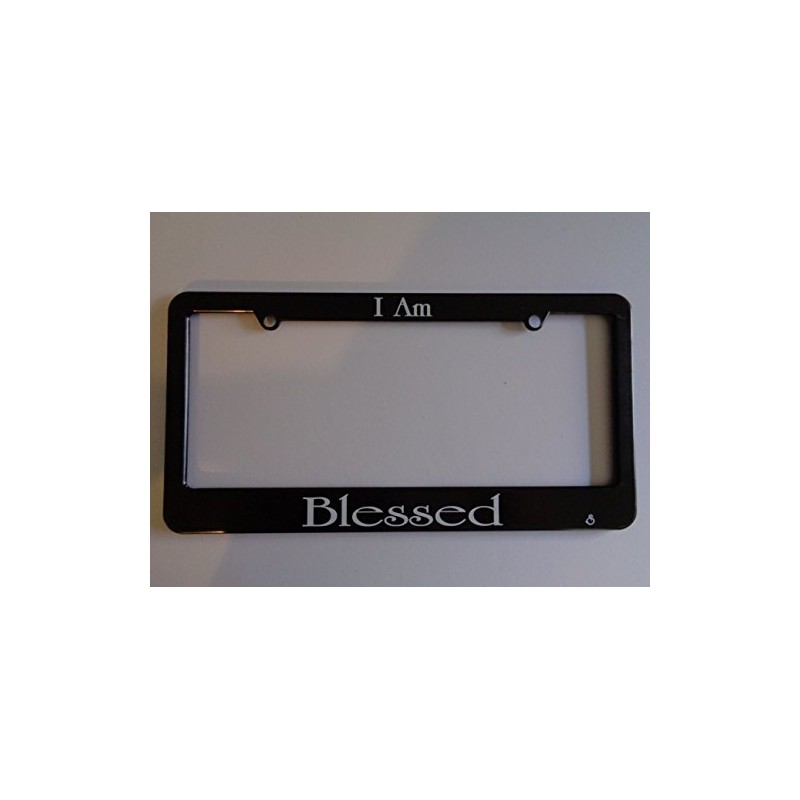I Am Blessed - Religious License Plate Frame
