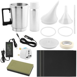 Fiacvrs Car Headlight Restoration Kit, Head Light Cleaning Repairs Tool Universal Atomizing Cup Care Head Light Lens Repair Tool for Repair Headlight Yellowing/Vague/Scratch(UK Plug)