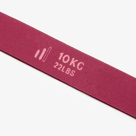 Nyamba Decathlon Fitness Resistance Textile Band, Purple, 10 kg Unique Size