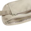 Dcolor Travel Money Belt for Security Pouch Passport Cash Money
