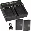 BM 2X NP-BX1 Batteries & Dual Charger for Sony DSC-RX1,