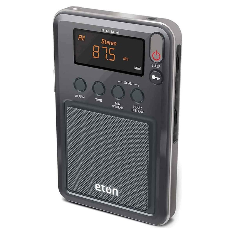 Eton - Elite Mini Compact AM/FM/Shortwave Radio, Internal AM Antenna