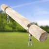 KOTARBAU® Swing Hook 120 mm Round Wood Carabiner Hook Swing