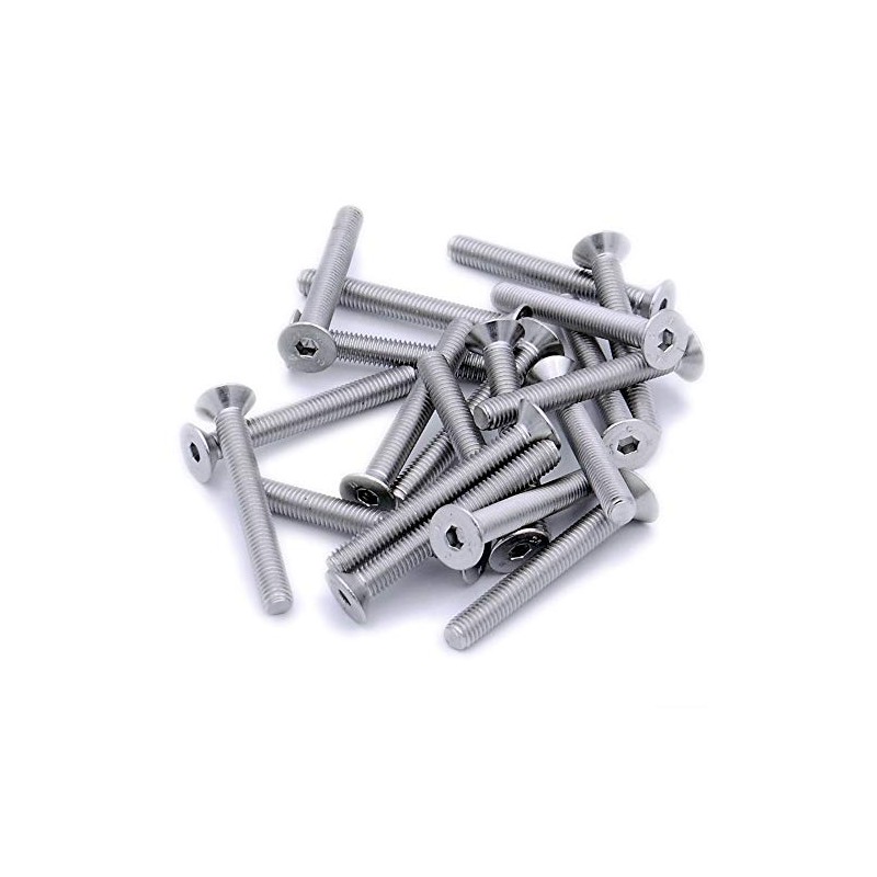 M6 (6mm x 50mm) Hex Socket Countersunk Machine Screw (Bolt)