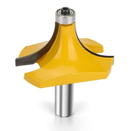 Yueqing Zhongji 1" Radius Roundover Router Bit roundover router bits 1/2 shank Edge Forming Roundover Bit Bead Rounding Over Edging Bit 1 inch roundover bit Carbide Corner Rounding Over Bit