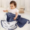 Muslin Baby Blanket for Boys: Cotton Toddler Blanket for Daycare