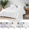 LINENWALAS 100% Organic Bamboo Small Double Core Bedding Set for