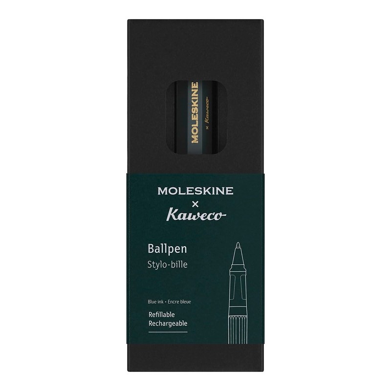 Moleskine Kaweco Ballpoint Pen, Refillable Pen Made of ABS Plastic