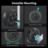 VIVOSUN AeroWave D4, 4” Grow Tent Clip Fan with Detachable