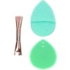 CLEANSE & REFRESH MASK BRUSH & EXFOLIATOR SET (MINT)