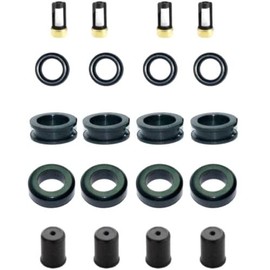 4 Fuel Injector Repair Kit Compatible with Toyota 4Runner (95-89) Toyota Pickup (95-89 2.4L