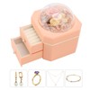 Forever Flower Double Drawer Octangle Gift Jewelry Packaging Storage Jewelry