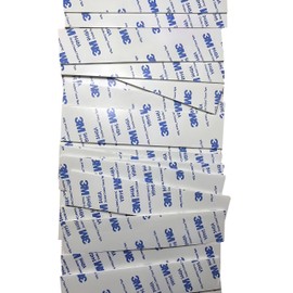 20 Pcs Double Sided EVA Foam Sticker use for Shelf Dividers Tape Mounting Tape Interlocking Adhesive Pads,Heavy Duty Pre-Cut,Super-Sticky Strong Pads Rectangle Shape Waterproof for Walls Picture, Car