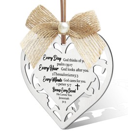 Christian gifts for Women Decor, Inspirational gifts for Women Friends Religious, Bible Verse Home Office Ornament Sign, Birthday Gift Friendship Gifts for Friends, Sister, Her