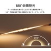 prendre COB PR-SWCOB100-WH Tape Light, Switch Type, Rope Light, String