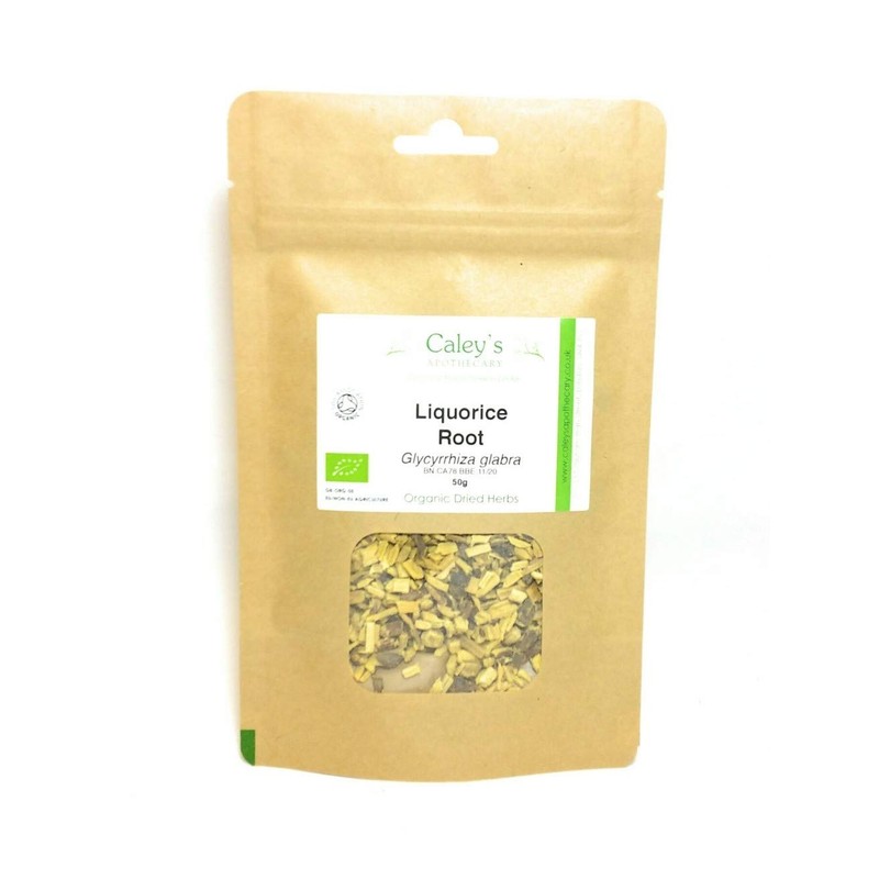Organic Liquorice Root (Glycyrrhiza glabra) Dried Herb (50g)