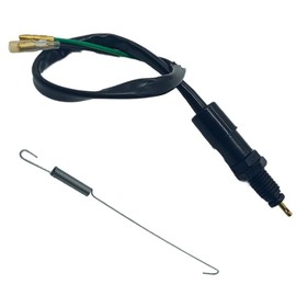 Carmoeignin - Interruptor de luz de freno trasero universal con dos cables para Honda Kawasaki Suzuki Blaster Yamaha Quad Bikes ATV Scooters Moto Guzzi Norton BSA Harley Aprillia