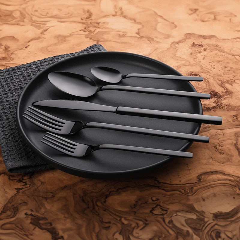 GRÄWE Lisbon Series Cutlery Set for 2 People, 10 Pieces,