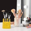 PATIKIL Cheese Pencil Holder, Ceramics Cheese Pen Holder for Desk